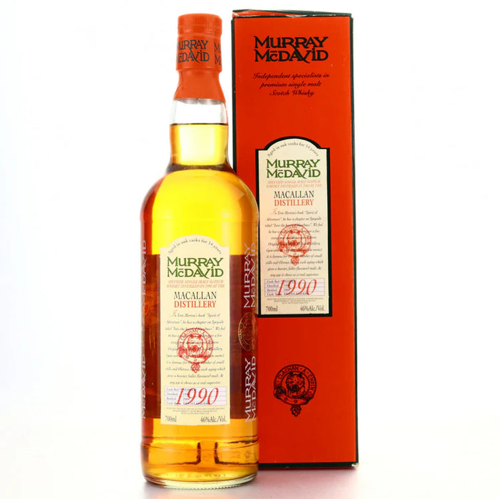 Macallan 14 Year Old Speyside Scotch Whisky Murray McDavid Bottling Original Box 1990 | 700ML