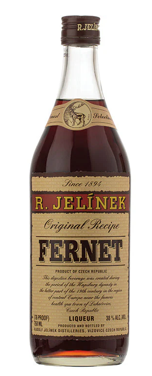 Rudolf Jelinek Fernet Liqueur
