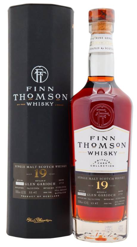 Glen Garioch Finn Thomson Single Sherry Cask 19 Year Old · 2006 Vintage Single Malt Scotch Whisky | 700ML at CaskCartel.com