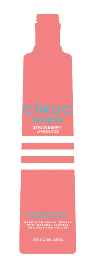 Ciroc Riviera Strawberry Lemonade Vodka at CaskCartel.com