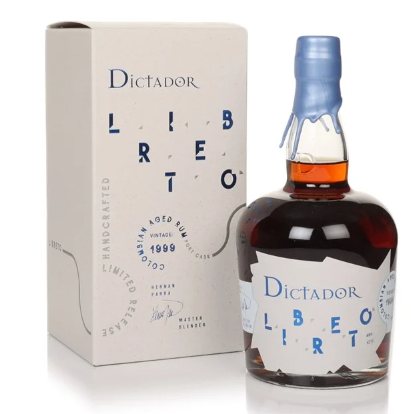 Dictador 23 Year Old 1999 Cask #PC-291 Libreto Port Cask Rum | 700ML at CaskCartel.com