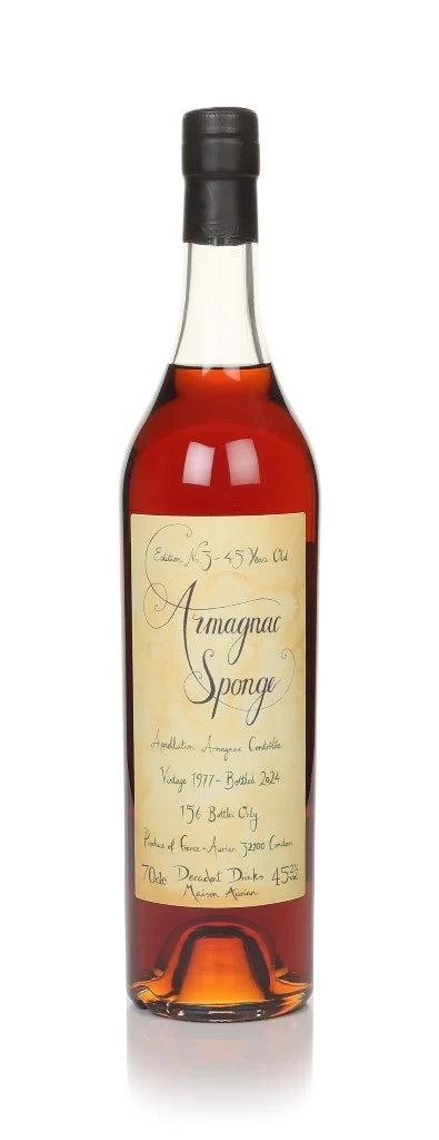 Armagnac Sponge 45 Year Old 1977 Edition No.3 Decadent Drinks | 700ML at CaskCartel.com