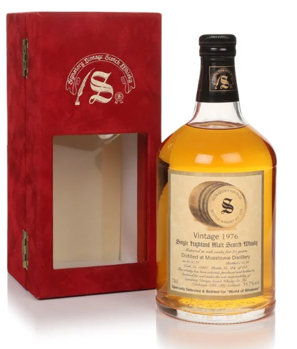 Mosstowie 21 Year Old 1976 Cask #12887 Signatory Vintage Single Malt Scotch Whisky | 700ML at CaskCartel.com