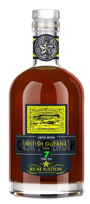 Rum Nation British Guyana 7 Year Old Cask Strength | 700ML at CaskCartel.com