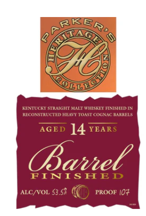 Parker's Heritage 14 Year Old Collection 18th Edition 2024 Release Straight Bourbon Whiskey at CaskCartel.com