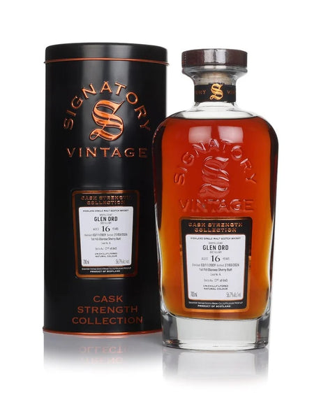 Glen Ord 16 Year Old 2009 Cask #4 - Cask Strength Collection (Signatory) Single Malt Scotch Whisky | 700ML at CaskCartel.com