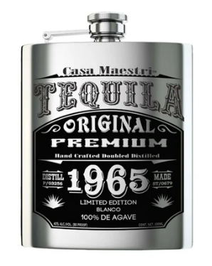 Casa Maestri Flask Edition Blanco Tequila | 200ML at CaskCartel.com