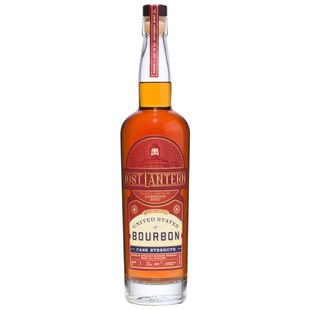 Lost Lantern United States Of Bourbon From All 50 States Cask Strength Blended Straight Bourbon Whiskey at CaskCartel.com