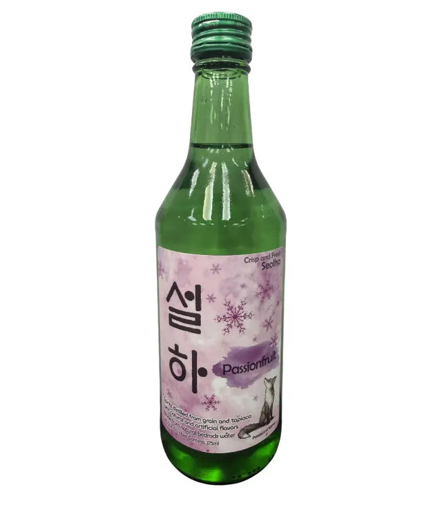 Seolha Passionfruit Soju | 375ML at CaskCartel.com
