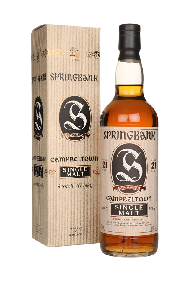 Springbank 21 Year Old - 2005 Release Single Malt Scotch Whisky | 700ML at CaskCartel.com