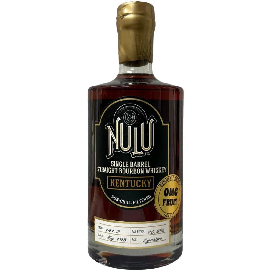 Nulu 7 Year Old Single Barrel OMG Fruit Barrel #KY198 Kentucky Straight Bourbon Whiskey at CaskCartel.com