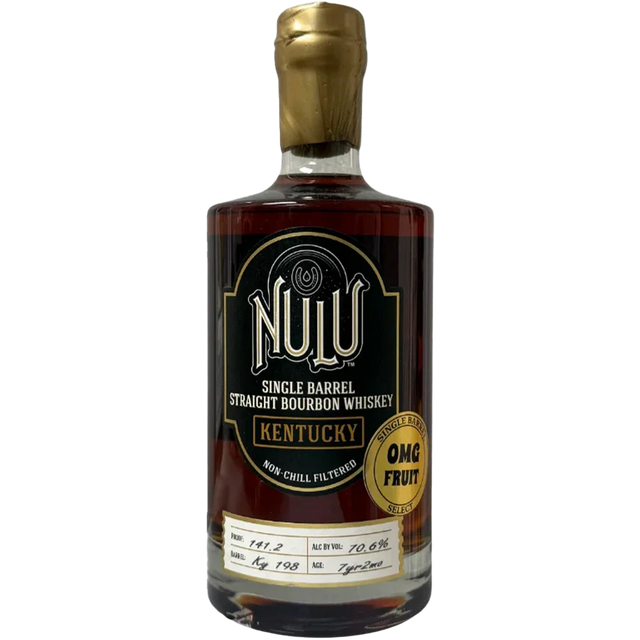 Nulu 7 Year Old Single Barrel OMG Fruit Barrel #KY198 Kentucky Straight Bourbon Whiskey at CaskCartel.com