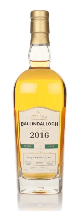Ballindalloch 2016 Bourbon Single Cask - Cask #352 Single Malt Scotch Whisky | 700ML at CaskCartel.com