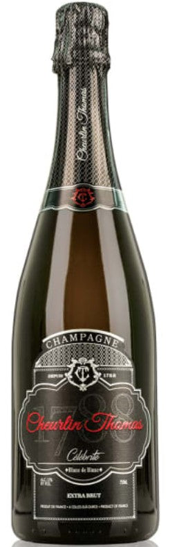CHEURLIN CHAMPAGNE | Celebrite Blanc de Blancs Extra Brut - NV at CaskCartel.com