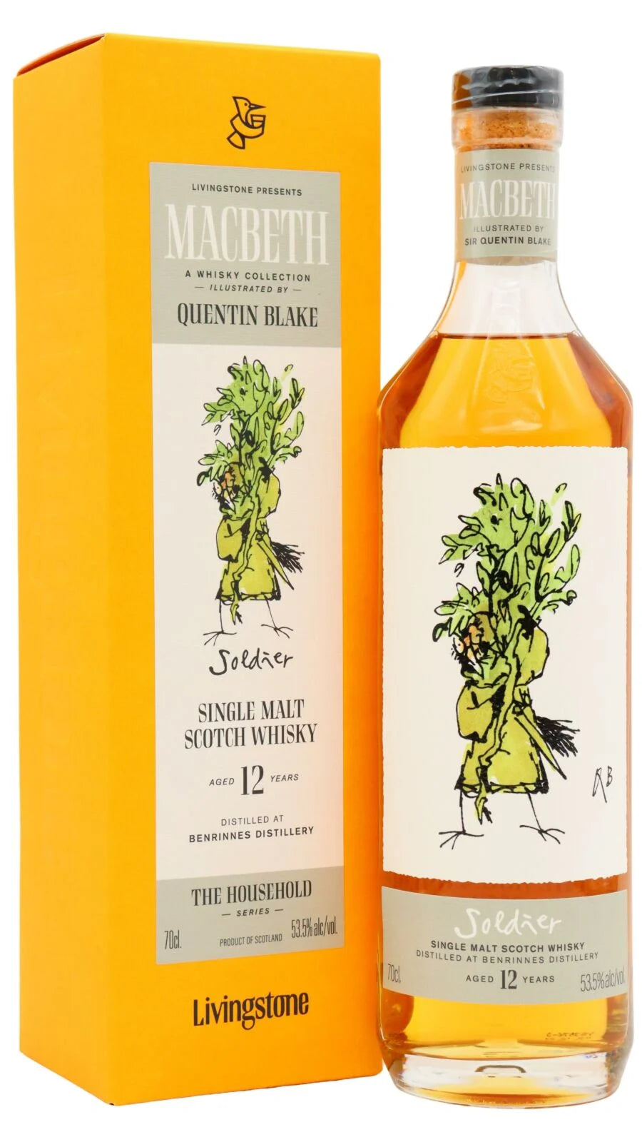 Benrinnes Macbeth Act Two - Household Series - Soldier 12 Year Old Single Malt Scotch Whisky | 700ML at CaskCartel.com