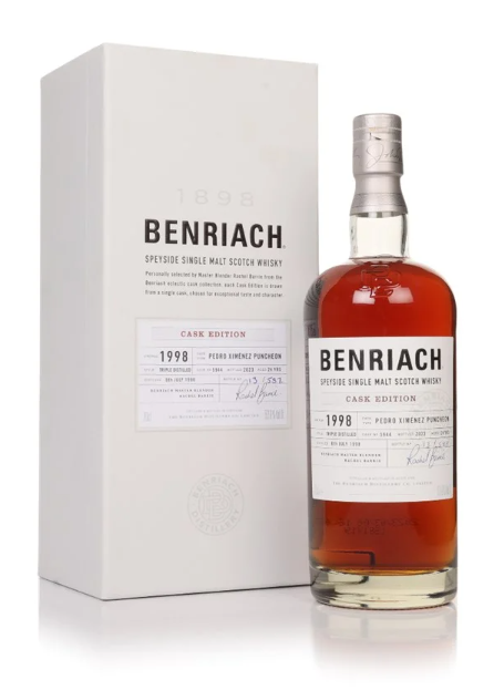 Benriach 24 Year Old 1998 Cask #5944 Cask Edition Pedro Ximenez Puncheon Single Malt Scotch Whisky | 700ML at CaskCartel.com