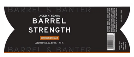 Barrel & Banter 4 Year Old Barrel Strength Bourbon Whisky at CaskCartel.com