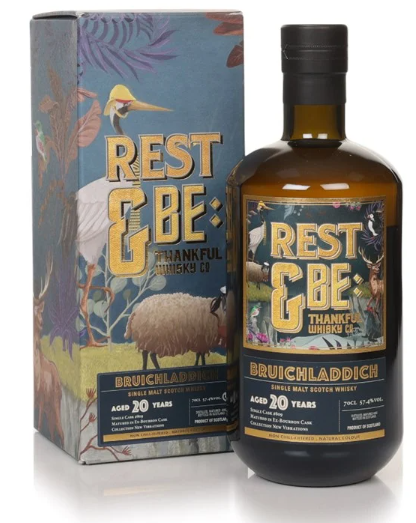 Bruichladdich 20 Year Old 2002 Cask #809 New Vibrations Rest & Be Thankful Single Malt Scotch Whisky | 700ML at CaskCartel.com