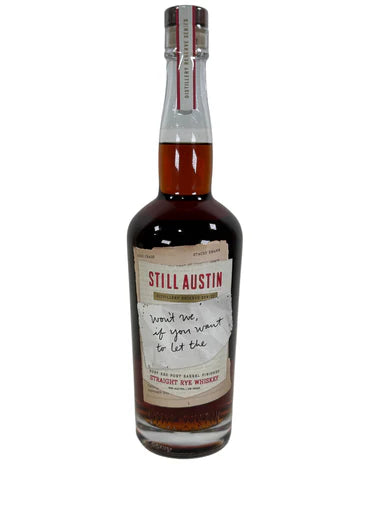 Still Austin Ruby Red Port Barrel Finished Straight Rye Whiskey at CaskCartel.com