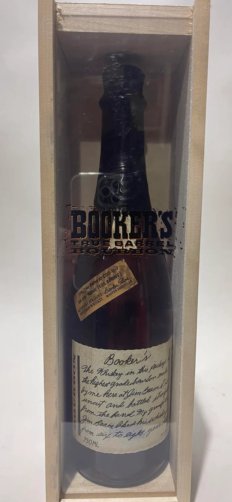 BUY] Booker's 7 Year Old Bourbon Batch C07-B-7 2014 release 130.8