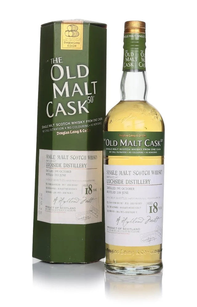 Lochside 18 Year Old 1991 Cask #6303 - Old Malt Cask (Douglas Laing) Single Malt Scotch Whisky | 700ML at CaskCartel.com