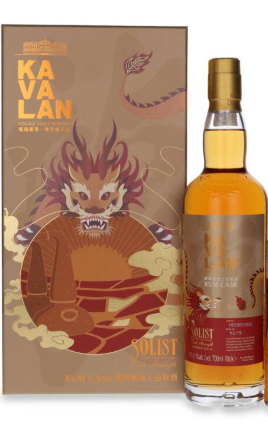 Kavalan Solist Dragon Rum Cask Single Malt Whisky | 700ML at CaskCartel.com