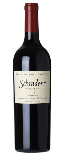 2015 | Schrader Cellars | GIII Beckstoffer George III Vineyard Cabernet Sauvignon at CaskCartel.com