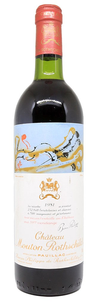 1981 | Château Mouton Rothschild | Pauillac at CaskCartel.com