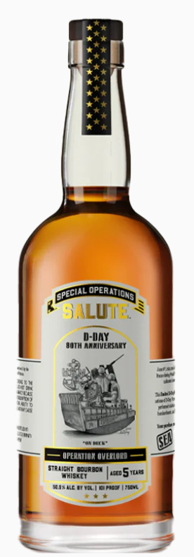 Heritage Distilling Special Operations Salute D-Day 80th Anniversary Sea Straight Bourbon Whiskey at CaskCartel.com