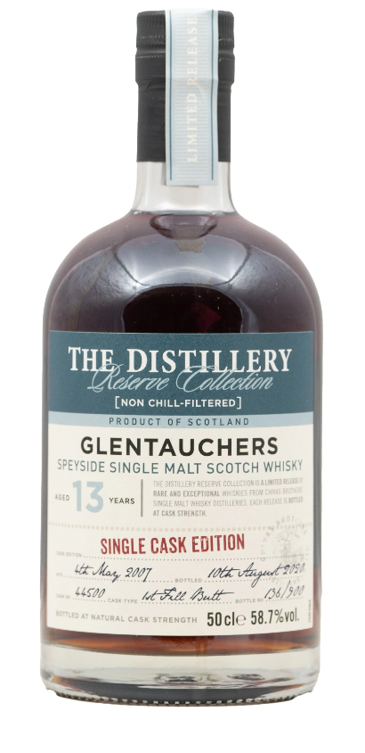 Glentauchers 13 Year Old 2007 1st Fill Butt | 500ML at CaskCartel.com