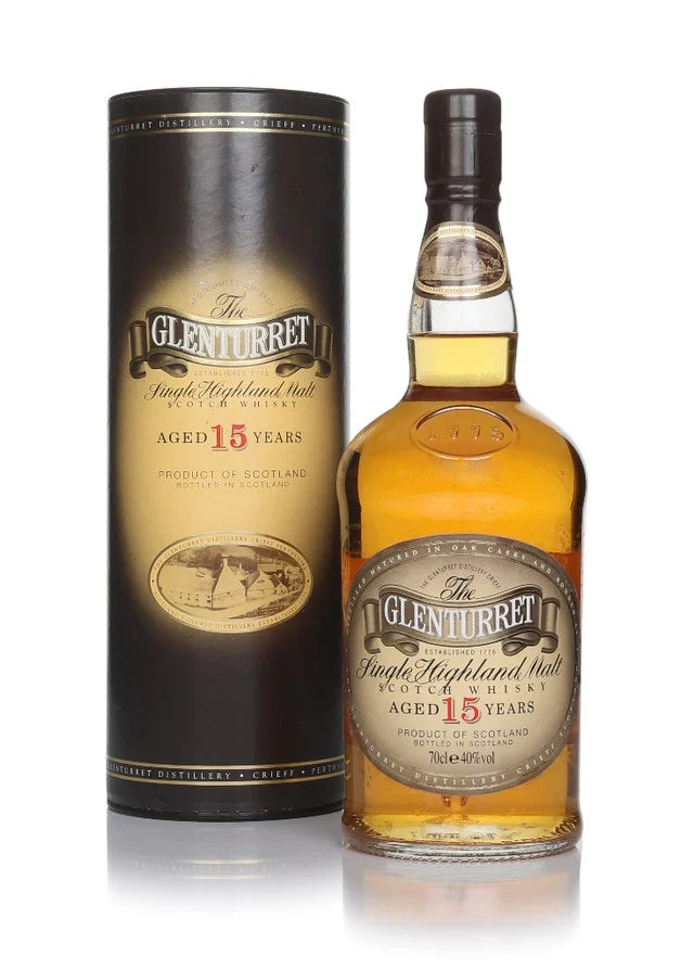 The Glenturret 15 Year Old - 1990s Single Malt Scotch Whisky | 700ML at CaskCartel.com
