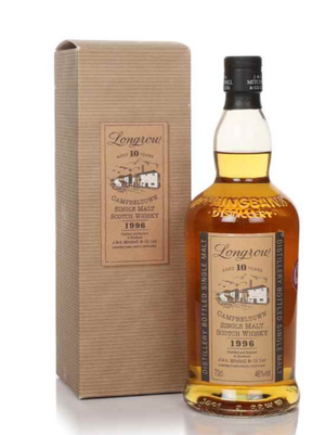 Longrow 10 Year Old 1996 Single Malt Scotch Whisky | 700ML at CaskCartel.com