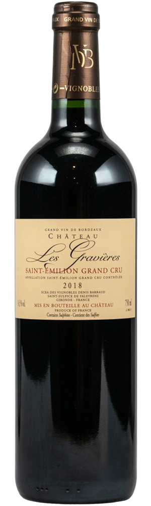 2018 | Chateau Les Gravieres | Saint-Emilion Grand Cru at CaskCartel.com