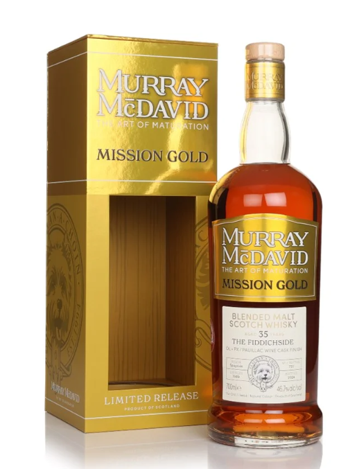 The Fiddichside 35 Year Old 1989 Mission Gold Murray McDavid Single Malt Scotch Whisky | 700ML at CaskCartel.com