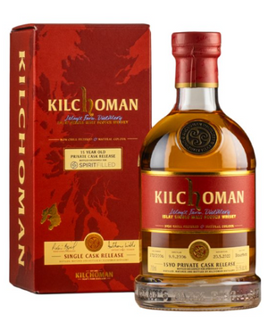 Kilchoman 15 Year Old Spiritfilled Private Cask Release Single Malt Scotch Whisky | 700ML at CaskCartel.com