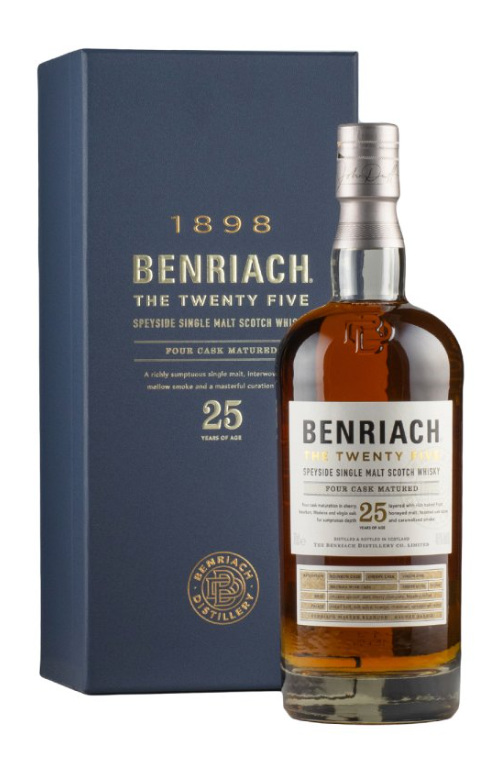 Benriach 25 Year Old The Twenty Five Single Malt Scotch Whisky | 700ML at CaskCartel.com
