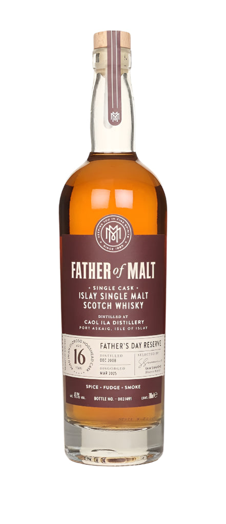 Caol Ila 16 Year Old Father of Malt (Master of Malt) Single Malt Scotch Whisky | 700ML at CaskCartel.com