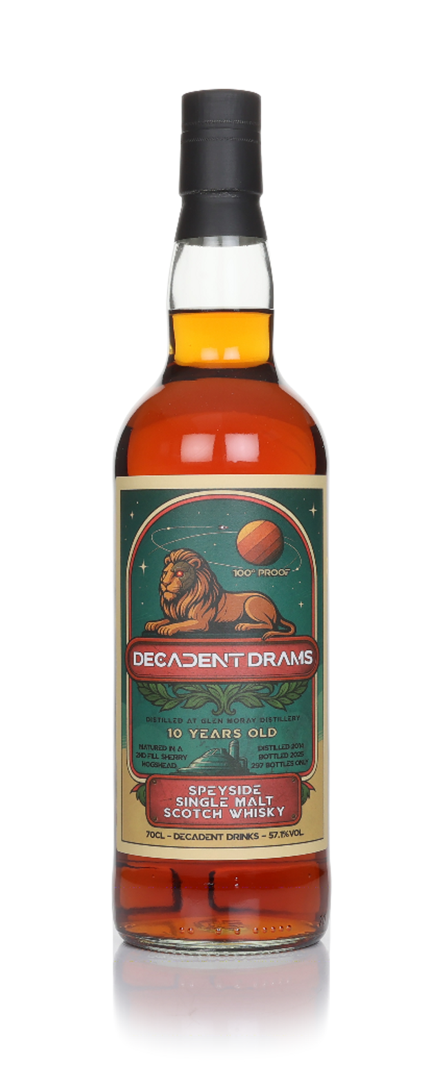 Glen Moray 10 Year Old 2014 - Decadent Drams (Decadent Drinks) Single Malt Scotch Whisky | 700ML at CaskCartel.com