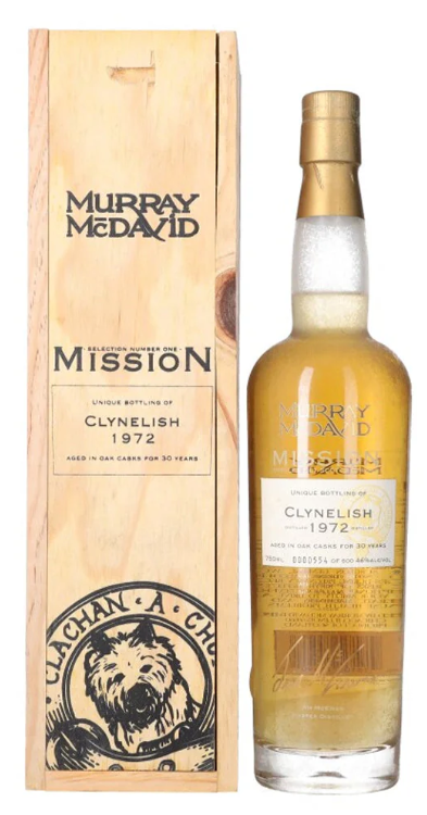 Clynelish 1972 Murray McDavid 30 Year Old Mission Scotch Whisky