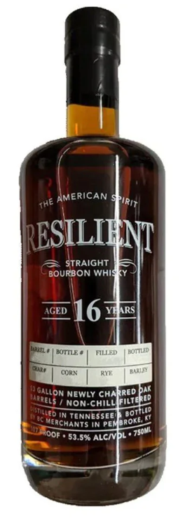 Resilient 16 Year Old Barrel #157 Cask Strength Straight Bourbon Whiskey at CaskCartel.com
