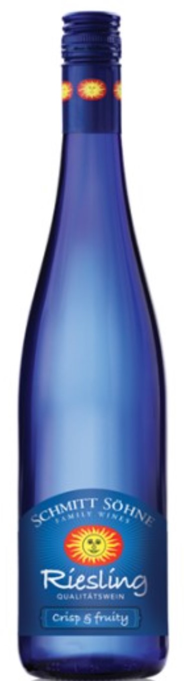 Schmitt Söhne | Blue Bottle Crisp & Fruity Riesling - NV at CaskCartel.com