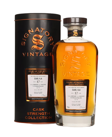 Caol Ila 17 Year Old 2007 Cask #6 - Cask Strength Collection (Signatory) Single Malt Scotch Whisky | 700ML at CaskCartel.com