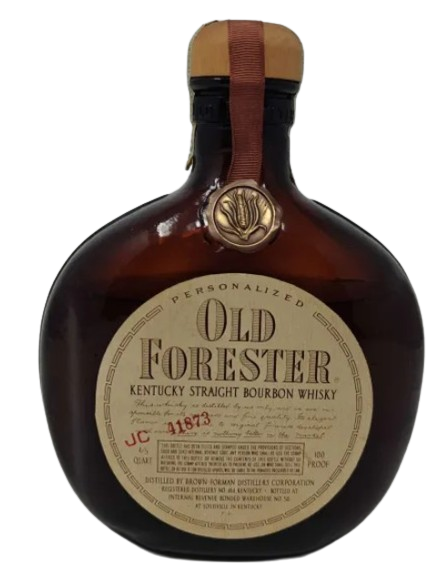 Old Forester Personalized Bottled In Bond 1953 4/5 Quart Straight Bourbon Whiskey