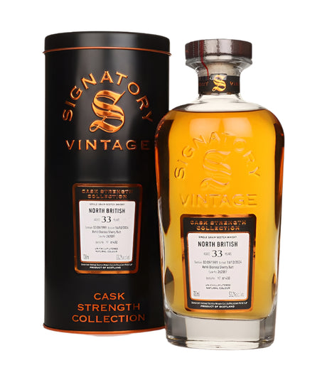 North British 33 Year Old 1991 (Cask #262087) - Cask Strength Collection (Signatory) Single Grain Scotch Whisky | 700ML at CaskCartel.com