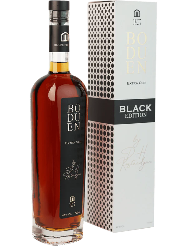 Boduen Extra Old Black Edition Brandy | 700ML at CaskCartel.com