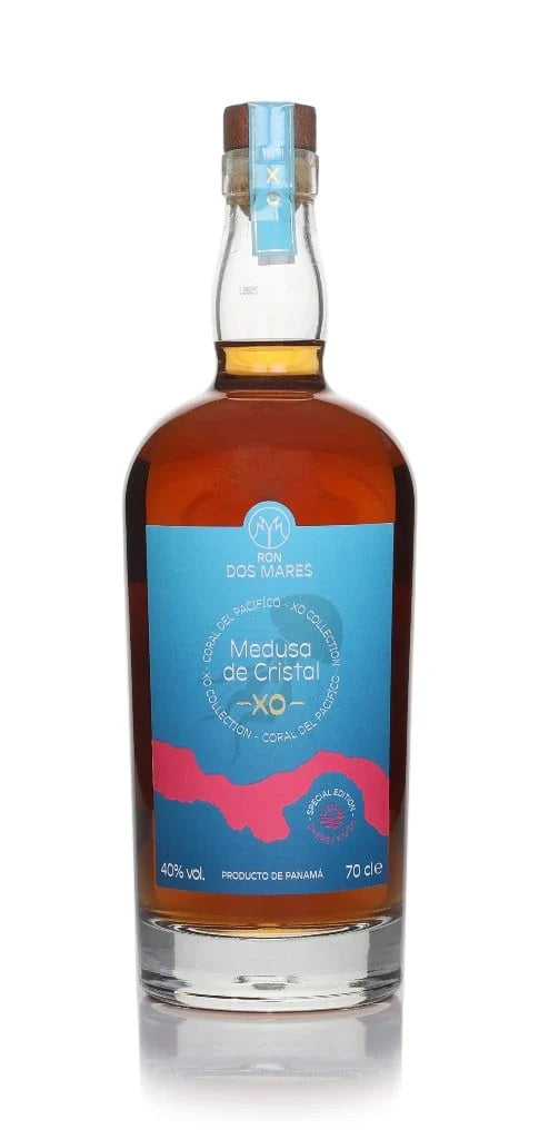 Ron Dos Mares Medusa de Cristal XO Rum | 700ML at CaskCartel.com