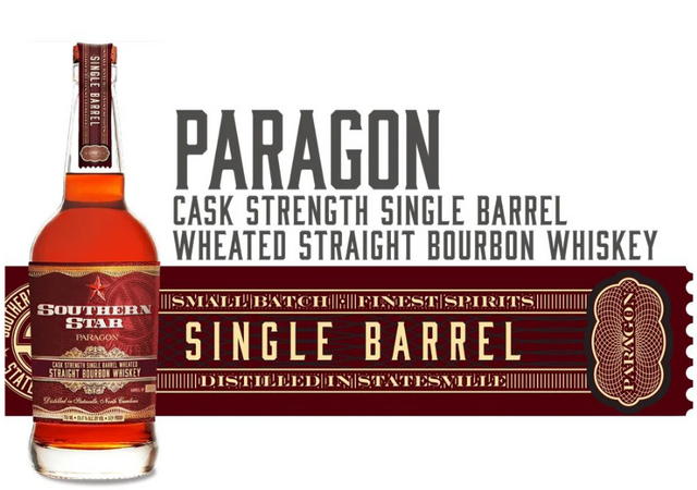 Southern Star Paragon Single Barrel Cask Strength Wheated Proof 109 Straight Bourbon Whiskey at CaskCartel.com