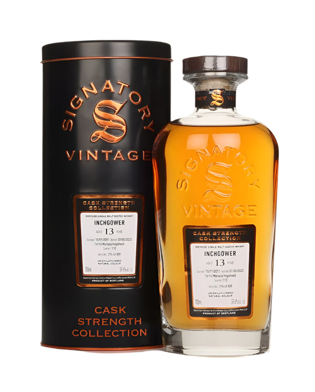 Inchgower 13 Year Old 2011 Cask #110 - Cask Strength Collection (Signatory) Single Malt Scotch Whisky | 700ML at CaskCartel.com