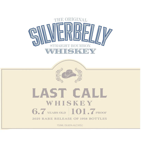 Silverbelly Last Call 2025 Rare Release by Alan Jackson Straight Bourbon Whiskey at CaskCartel.com