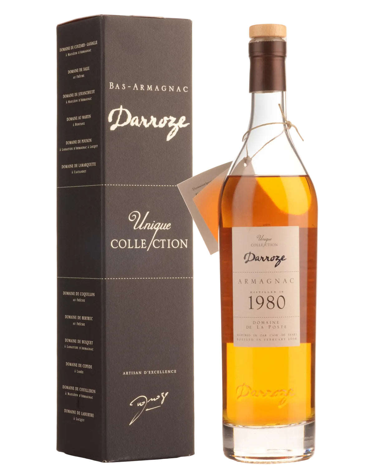 1980 Darroze Domaine de la Poste Armagnac at CaskCartel.com